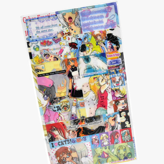 Oliwa Cyber Emotion Seamless Sticker Sheet
