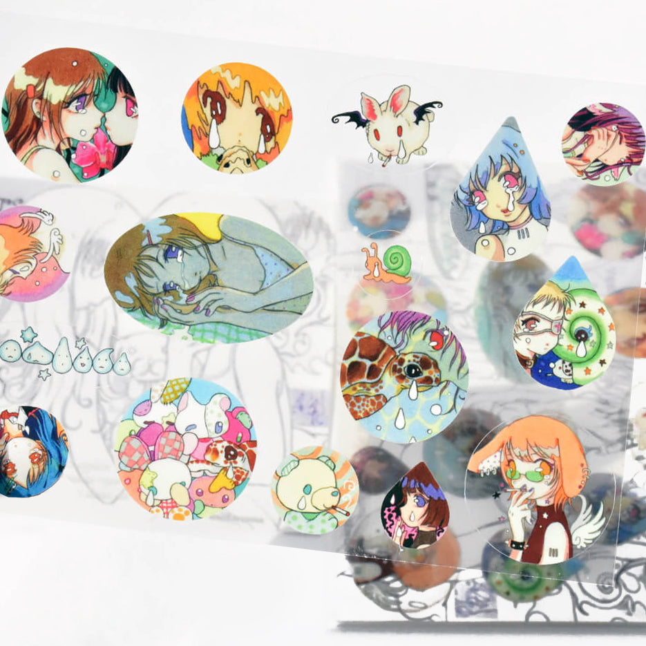 Oliwa Digital Tears Glitter Sticker