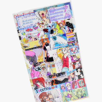 Oliwa Cyber Emotion Seamless Sticker Sheet