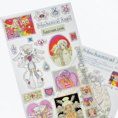 Oliwa Mechanical Angel Sticker – Mechanical Angel