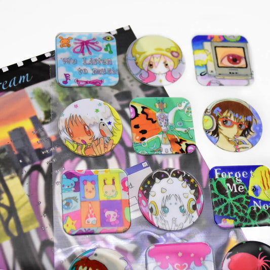 Oliwa Lost Dream PVC 3D Sticker Sheet