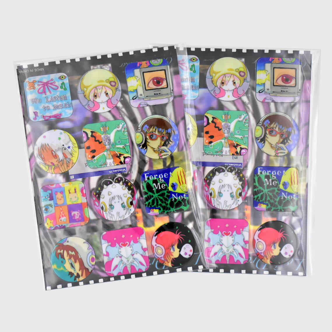 Oliwa Lost Dream PVC 3D Sticker Sheet
