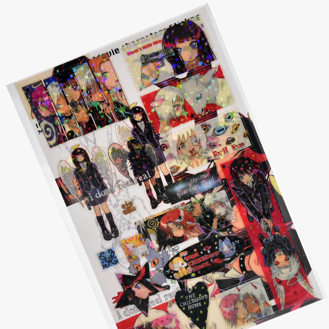 Oliwa Movie Character Glitter Sticker – Movie Characters