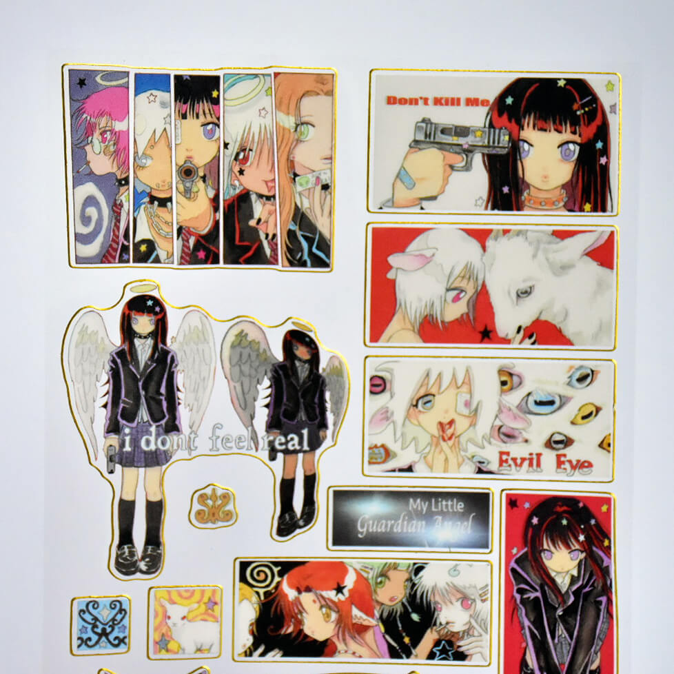 Oliwa Movie Character Glitter Sticker – Movie Characters