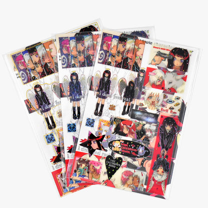Oliwa Movie Character Glitter Sticker – Movie Characters