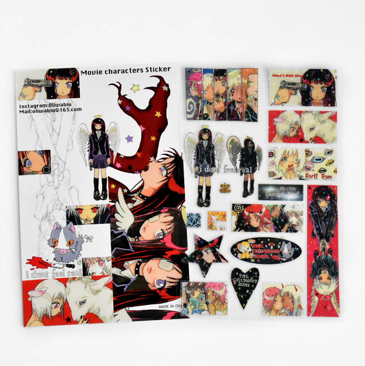 Oliwa Movie Character Glitter Sticker – Movie Characters