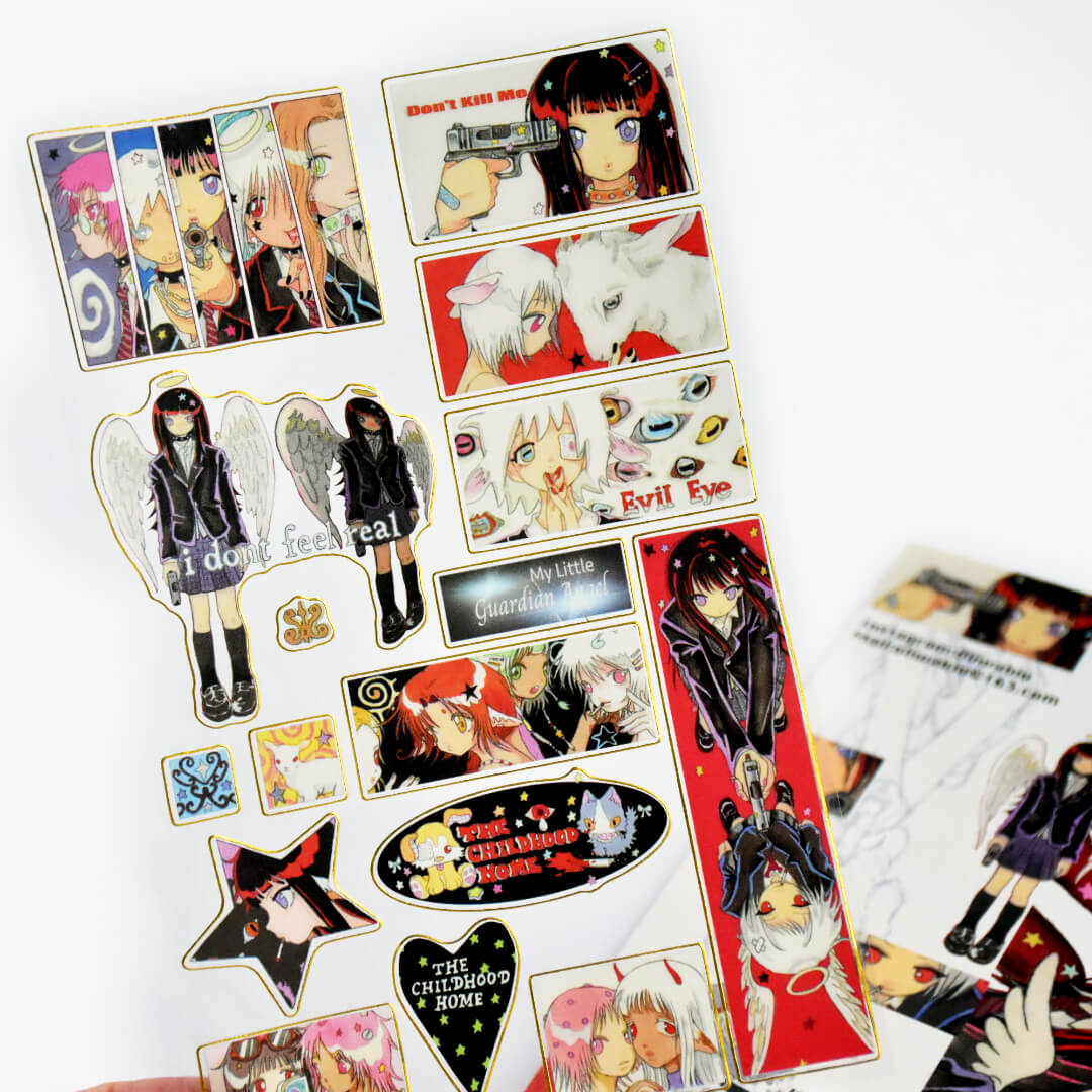 Oliwa Movie Character Glitter Sticker – Movie Characters