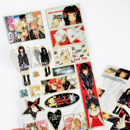 Oliwa Movie Character Glitter Sticker – Movie Characters