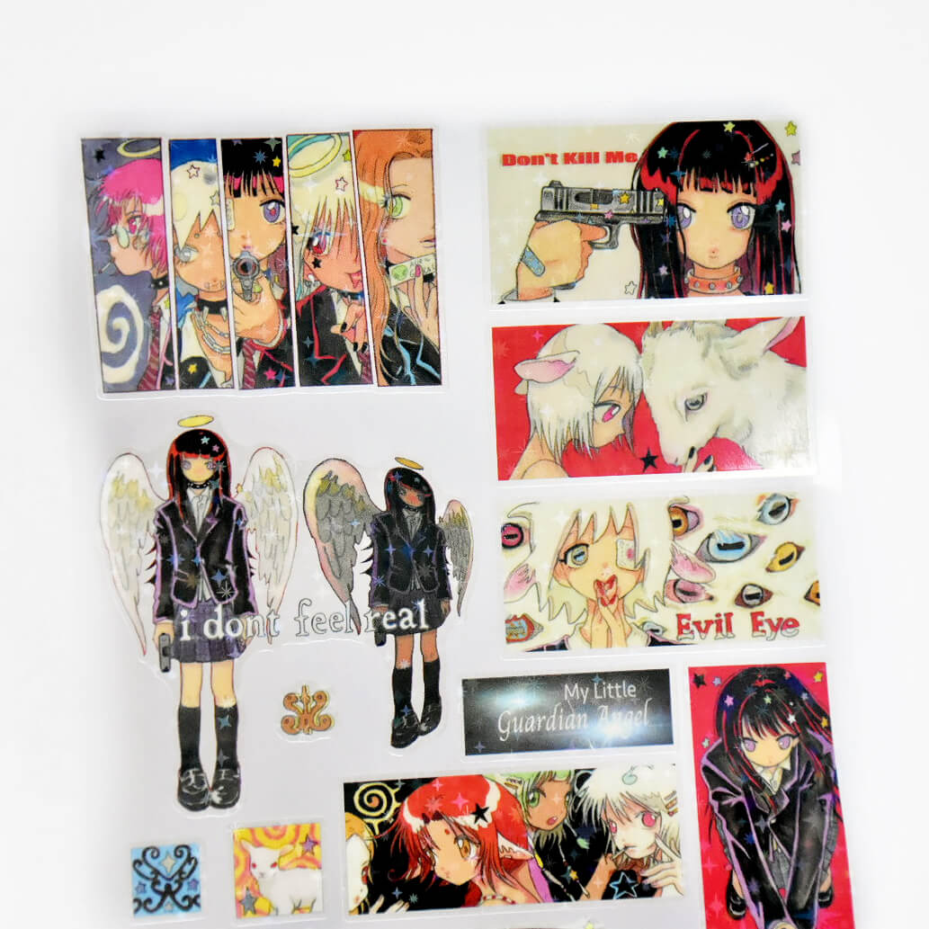 Oliwa Movie Character Glitter Sticker – Movie Characters