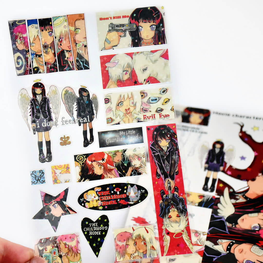 Oliwa Movie Character Glitter Sticker – Movie Characters