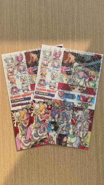 Oliwa Game Player Glitter Sticker – Game Player