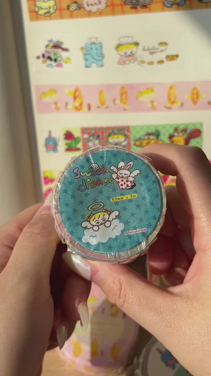 lululusparrow Vintage Doodle Writable Paper Tape