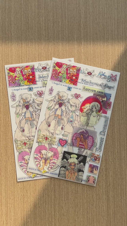 Oliwa Mechanical Angel Sticker – Mechanical Angel