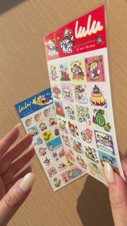 lululusparrow Glitter Sticker – Strawberry Cake