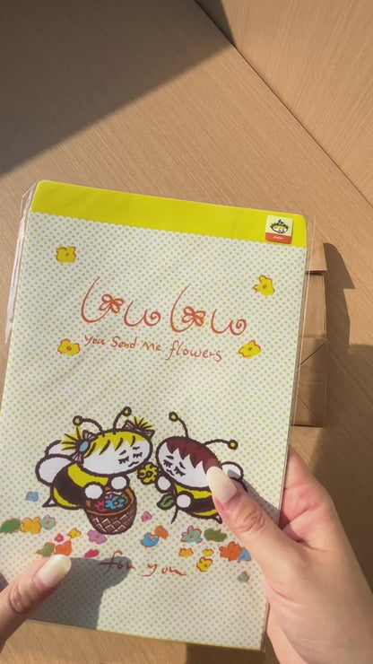 lululusparrow Original Design File Envelope – Lulu & QiQi Bee Babies