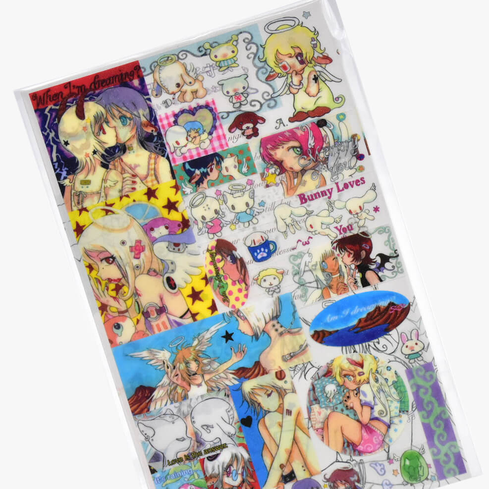 oliwa Angel’s Lullaby Seamless Grid Sticker