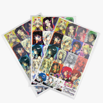 Oliwa Angelic College Character Photo Grid Seamless Sticker