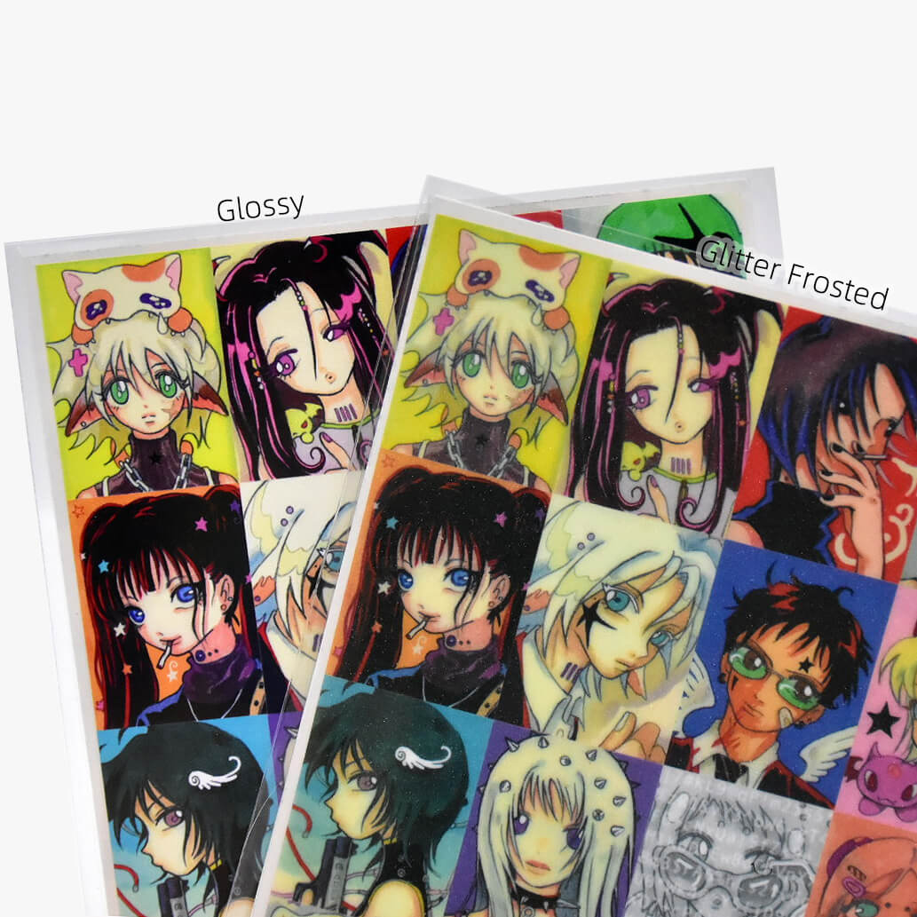 Oliwa Angelic College Character Photo Grid Seamless Sticker