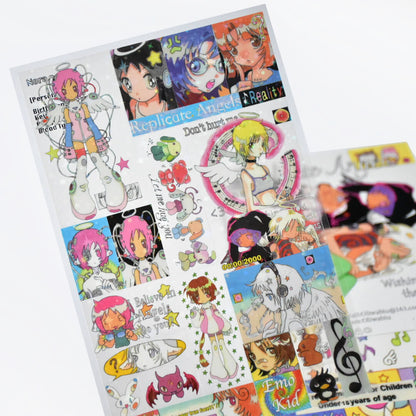 Oliwa Glitter Seamless Sticker – Replicate Angel