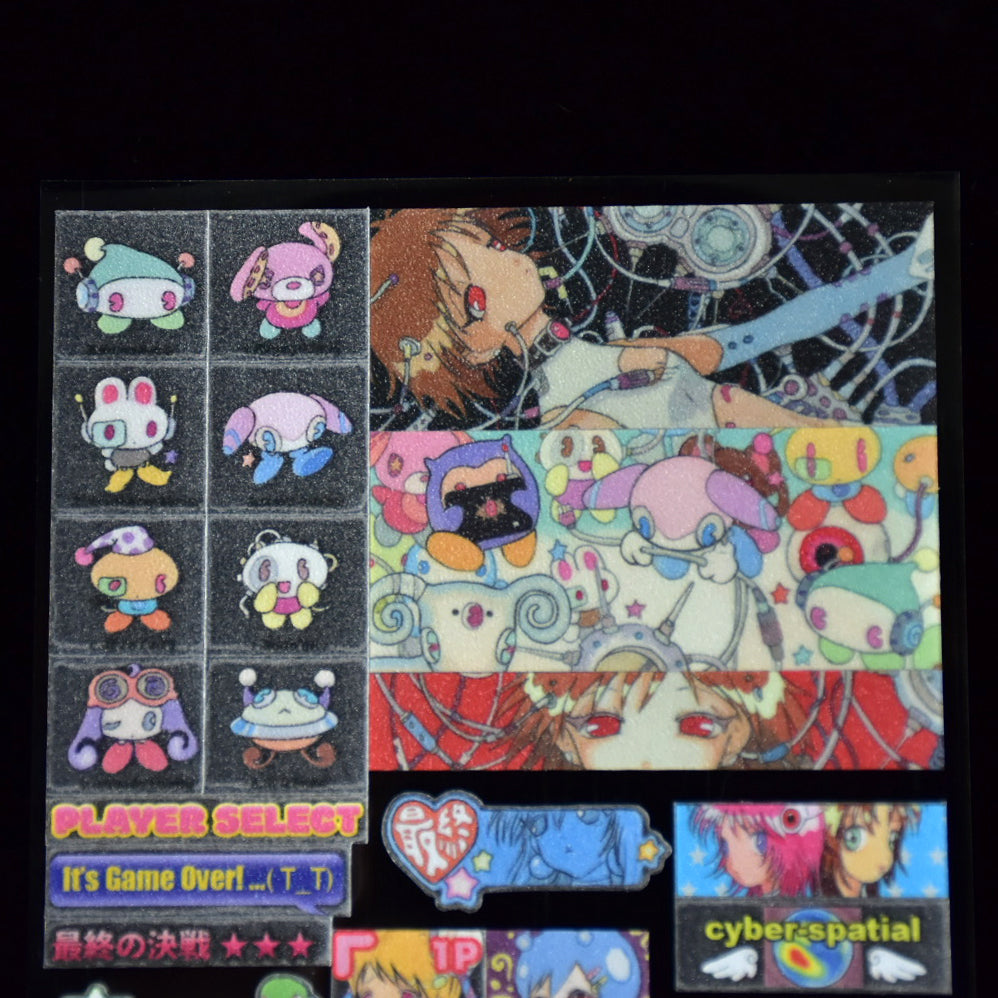 Oliwa Game Player Glitter Sticker – Game Player