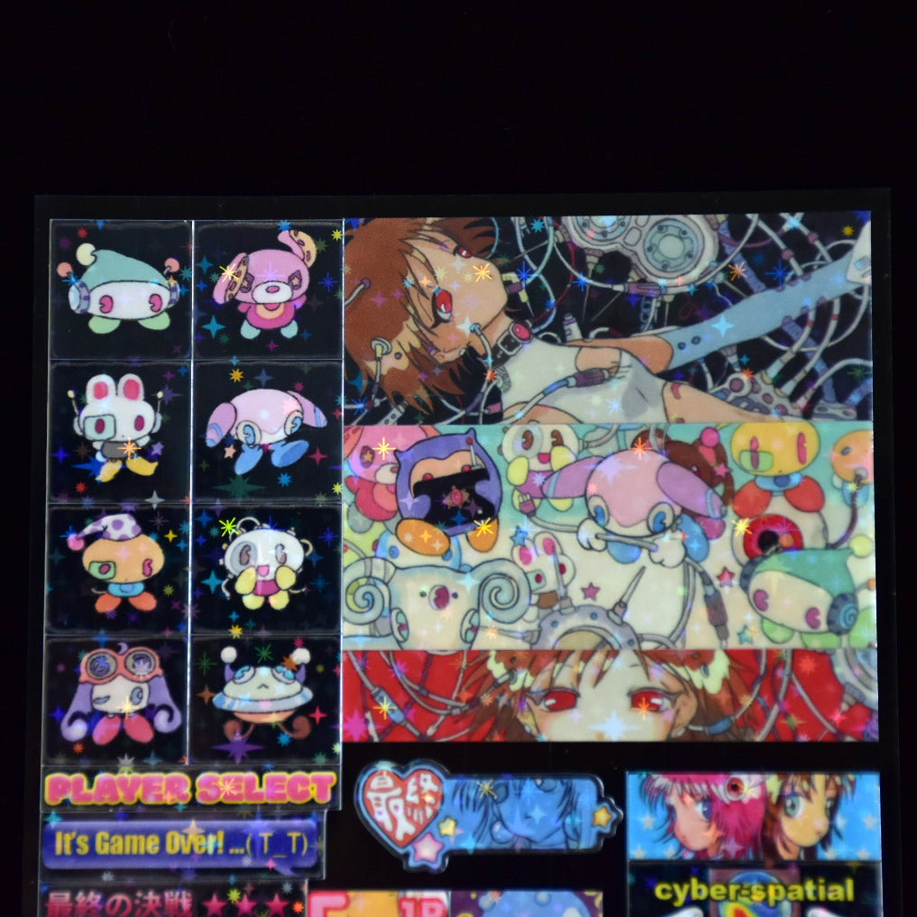 Oliwa Game Player Glitter Sticker – Game Player