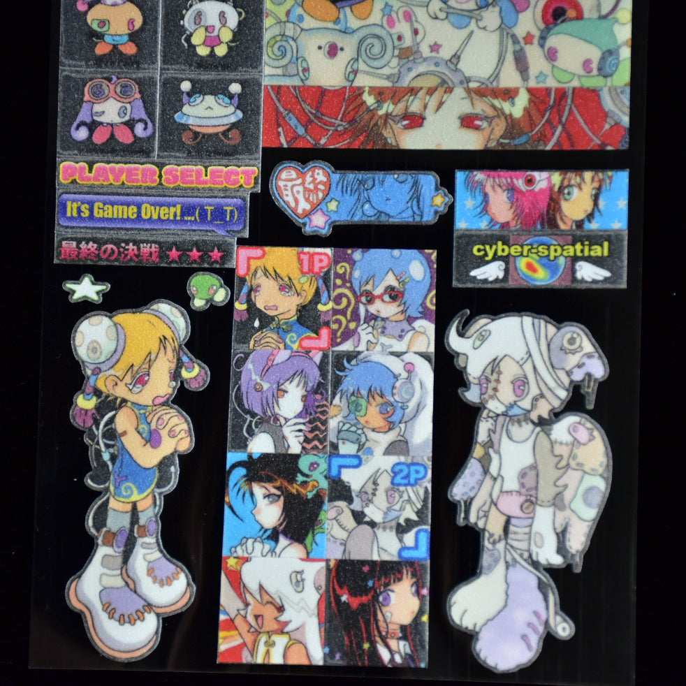 Oliwa Game Player Glitter Sticker – Game Player