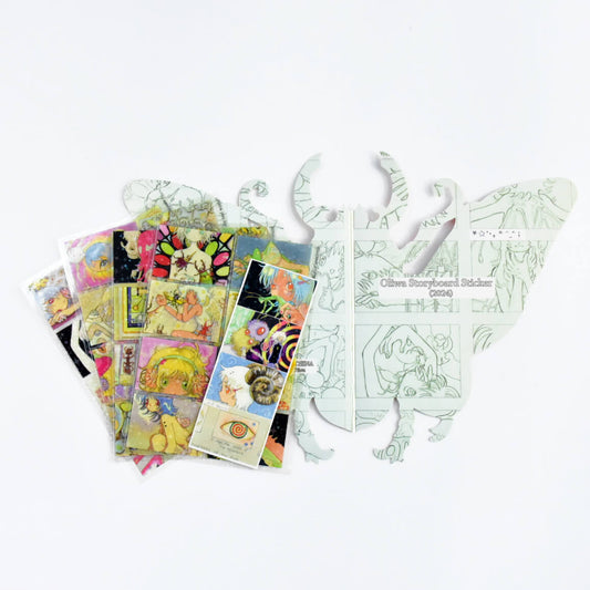 Oliwa Storyboard Sticker Set – “Fragments of Mind” 2024